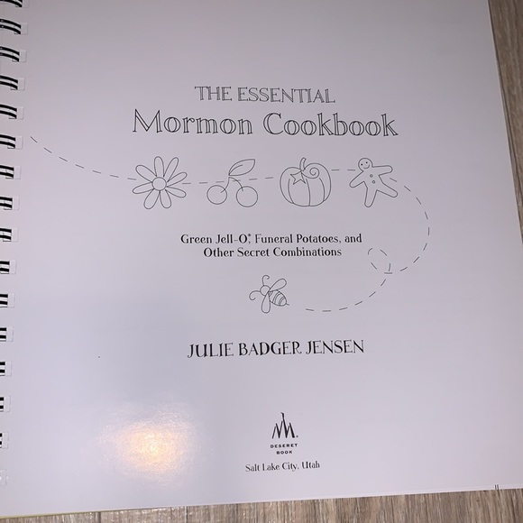 The Essential Mormon spiral hardback Cookbook - Picture 5 of 5